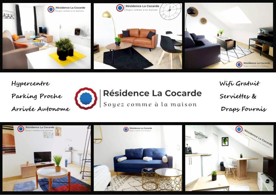 Residence La Cocarde, Suites Type Appartements Бурж Экстерьер фото